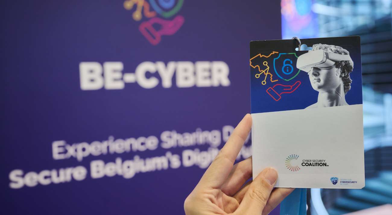 BE-CYBER 2024 logo and visual